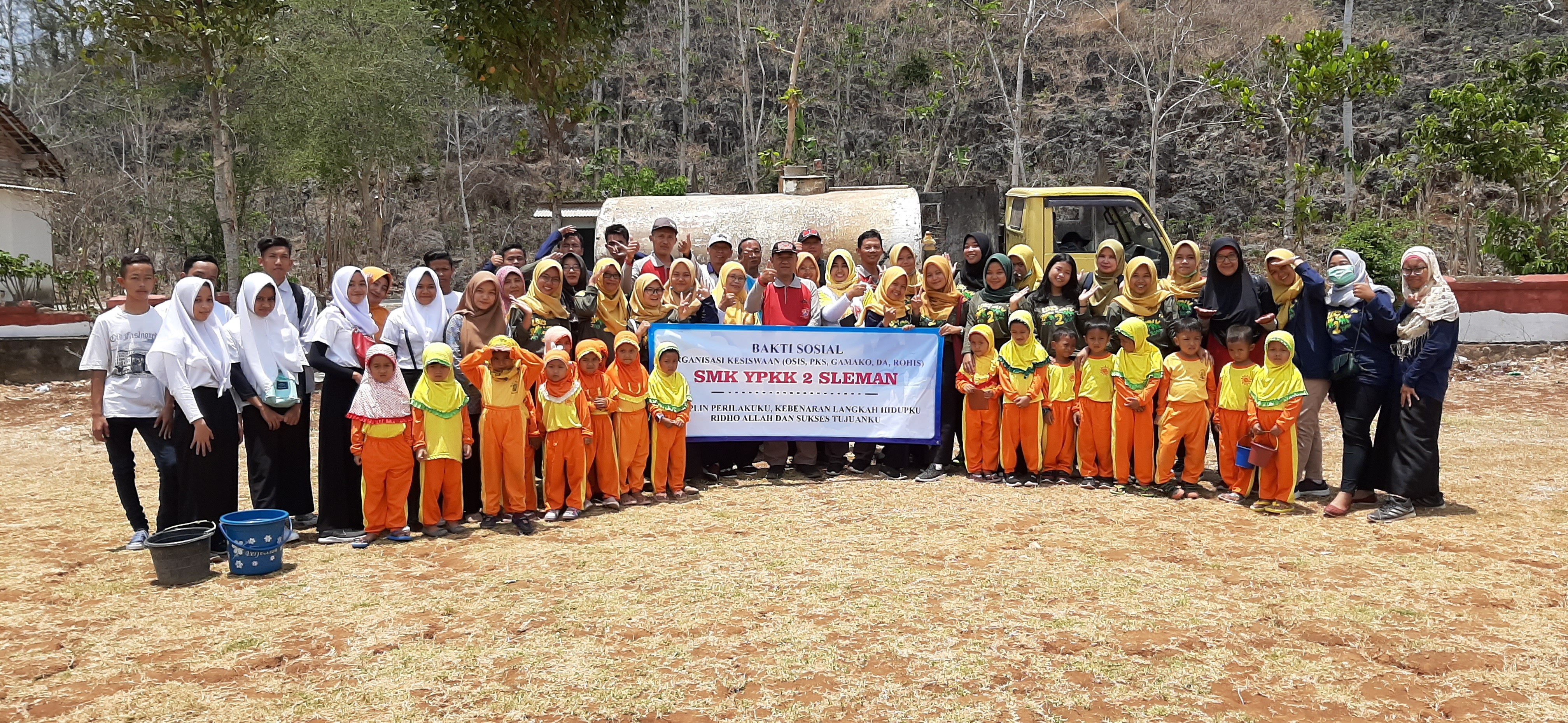 BAKTI SOSIAL DROPING AIR BERSIH